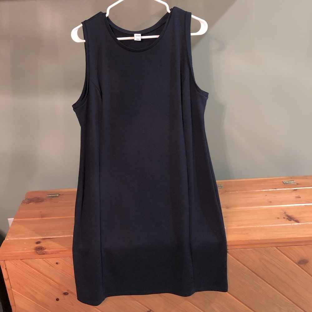 Old Navy Sleeveless Dress - Navy Blue - XL